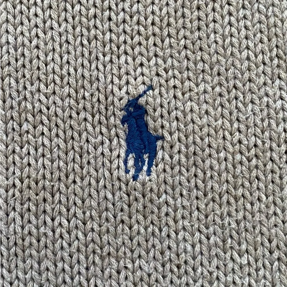 Polo‎ by Ralph Lauren Men’s XXL Tan Cotton Knit Sweater Vest
